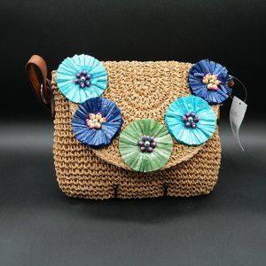 Jessica Simpson St. Pete Raffia Bag